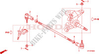 ASTA COLLEGAMENTO per Honda TRX 450 R SPORTRAX Electric Start 2010