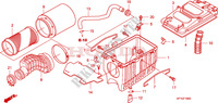 FILTRO ARIA per Honda TRX 450 R SPORTRAX Electric Start 2009