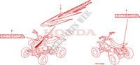 MARCHIO per Honda TRX 450 R SPORTRAX Electric Start 2009