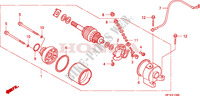 MOTORE AVVIAMENTO per Honda TRX 450 R SPORTRAX Electric Start 2009