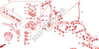 CILINDRO MAESTRO FRENO per Honda FOURTRAX 420 RANCHER 4X4 Manual Shift 2008