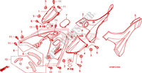 COPERTURA CORPO per Honda FOURTRAX 420 RANCHER 4X4 Manual Shift 2008