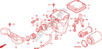 FILTRO ARIA per Honda FOURTRAX 420 RANCHER 4X4 Manual Shift 2008