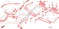 GRADINO/PEDALE per Honda FOURTRAX 420 RANCHER 4X4 Manual Shift 2008