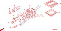 POMPA OLIO per Honda FOURTRAX 420 RANCHER 4X4 Manual Shift 2008