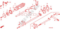 FORCA CAMBIO INGRANAGGIO per Honda FOURTRAX 420 RANCHER 4X4 Manual Shift 2010