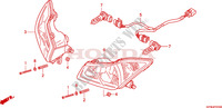 FANALE per Honda FOURTRAX 420 RANCHER 2X4 Electric Shift 2011