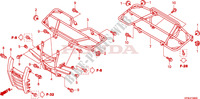 PORTATORE per Honda FOURTRAX 420 RANCHER 2X4 Electric Shift 2011