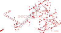 BRACCIO POSTERIORE per Honda FOURTRAX RANCHER 420 4X4 AT 2010