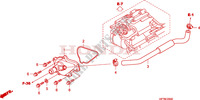 COPERTINA POMPA ACQUA per Honda FOURTRAX 420 RANCHER AT PS RED 2010