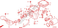 FILTRO ARIA per Honda FOURTRAX RANCHER 420 4X4 AT 2010