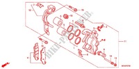 CALIBRO FRENO ANTERIORE per Honda CRF 450 R 2011