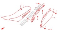 SEDILE/COPERTURA LATO per Honda CRF 450 R 2011