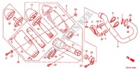 SMORZATORE SCARICO(2) per Honda CRF 450 R 2011