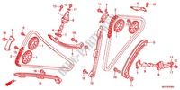 CATENA CAMMA/TENSIONE per Honda CROSSRUNNER 800 2011