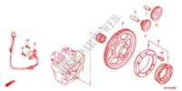 GENERATORE POLSO/INNESTO AVVIATORE per Honda DEAUVILLE 700 ABS 2012