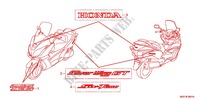 EMBLEMA/STRISCIA (FJS600A9 2KO/FJS600AB/DB) per Honda SILVER WING 600 ABS 2014