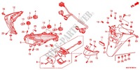 LUCE CODA/PARAFANGO POSTERIORE (FJS600A9 2KO/FJS600AB/DB) per Honda SILVER WING 600 ABS 2012