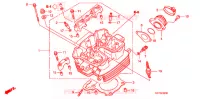 CILINDRO/TESTATA per Honda XRE 300 2010