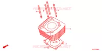 CILINDRO per Honda XRE 300 2010