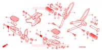 GRADINO/BRACCIO A TIRO/ PEDALE CAMBIO per Honda XRE 300 2010