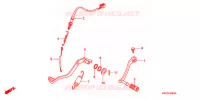 SOSTEGNO PRINCIPALE/PEDALE FRENO per Honda XRE 300 2010