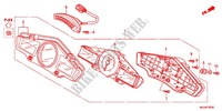 INDICATORE COMBINAZIONE per Honda CBF 1000 2012