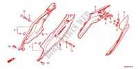 SEDILE/RIPARO POSTERIORE per Honda CBF 1000 2012