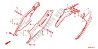 SEDILE/RIPARO POSTERIORE per Honda CBF 1000 F ABS TS 2012