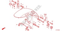 PARAFANGO ANTERIORE per Honda CBR 125 NOIR 2012