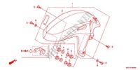 PARAFANGO ANTERIORE per Honda CBR 600 F ABS 2012