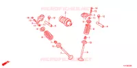 ALBERO A CAMME/VALVOLA per Honda CB1 125 RADIOS RUEADA 2012