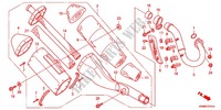 SMORZATORE SCARICO (CRF250RB/C/D) per Honda CRF 250 R 2012