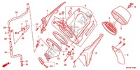 COPERTURA ANTERIORE/FILTRO ARIA per Honda CRF 450 R 2012