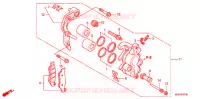CALIBRO FRENO ANTERIORE per Honda CRF 450 R 2012