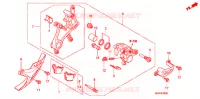 CALIBRO FRENO POSTERIORE per Honda CRF 450 R 2012