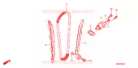 CATENA CAMMA/TENSIONE per Honda CRF 450 R 2012