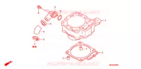 CILINDRO per Honda CRF 450 R 2012