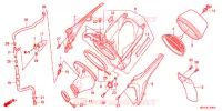COPERTURA ANTERIORE/FILTRO ARIA per Honda CRF 450 R 2012