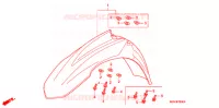 PARAFANGO ANTERIORE per Honda CRF 450 R 2012