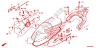 SEDILE/PORTATORE POSTERIORE per Honda S WING 125 2012