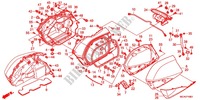 BISACCIA (GL1800C/D) per Honda GL 1800 GOLD WING ABS AIRBAG 2012