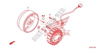 COPERTURA CASSA MANOVELLA/ GENERATORE(2) per Honda INTEGRA 700 35KW 2012