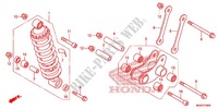 CUSCINO POSTERIORE(2) per Honda INTEGRA 700 35KW 2012