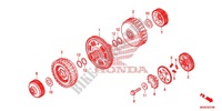 FRIZIONE per Honda INTEGRA 700 35KW 2012