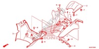 MANIGLIA STERZO/ COPERTURA MANIGLIA(1) per Honda INTEGRA 700 35KW 2012