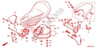 SEDILE SINGOLO(2) per Honda INTEGRA 700 2012
