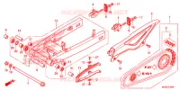 BRACCIO OSCILLANTE/CASSA CATENA per Honda INTEGRA 700 2012