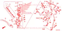 CILINDRO MAESTRO FRENO per Honda INTEGRA 700 2012
