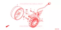 COPERTURA CASSA MANOVELLA/ GENERATORE(2) per Honda INTEGRA 700 2012
